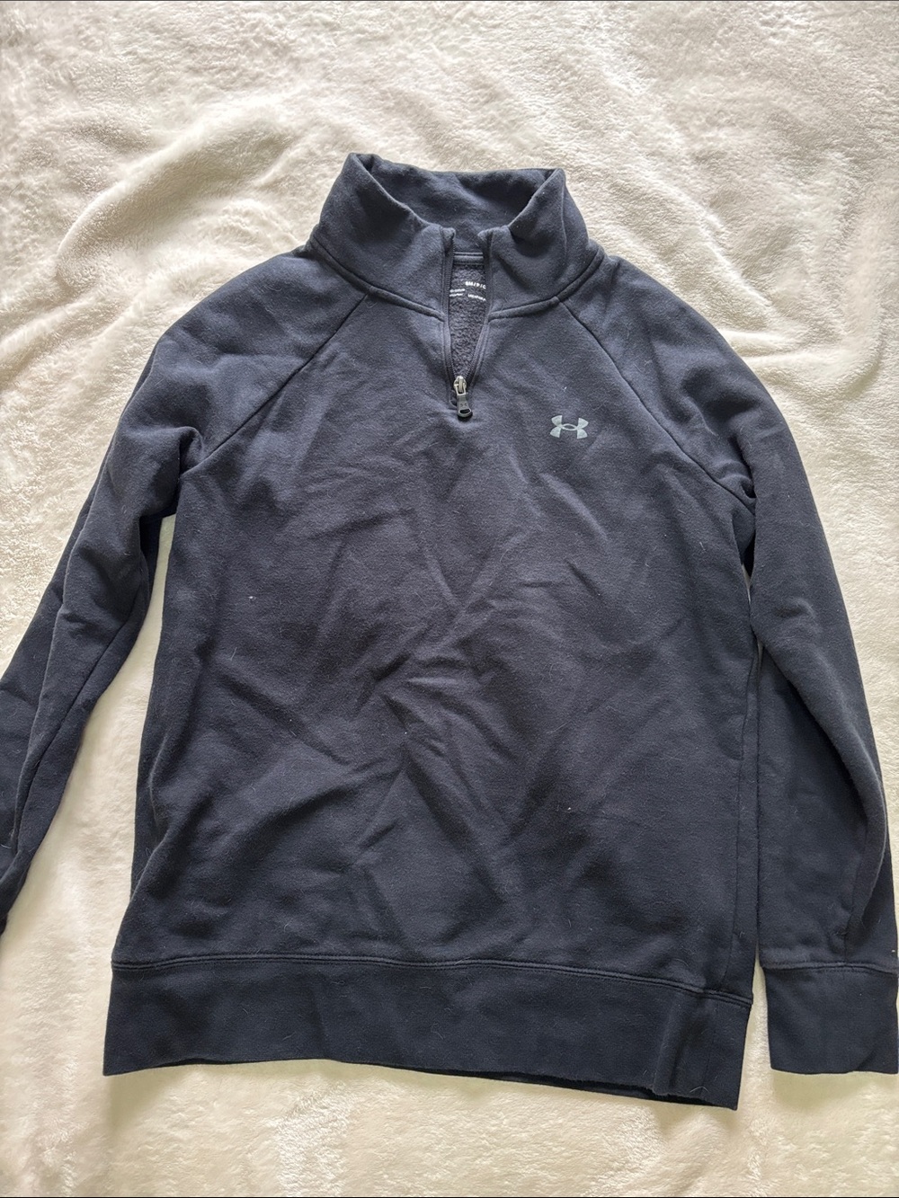Under Armour Black Quarter-Zip Pullover